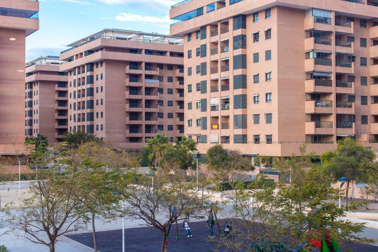 Apartment On The Beach,Pool,Wifi,Garage,Valencia Valência Exterior foto